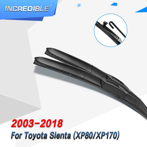 incredible wiper blades for sienta xp80 xp170 fit hook / push button arms model year from 2003 to 2018
incredible wiper blades for sienta xp80 xp170 fit hook / push button arms model year from 2003 to 2018