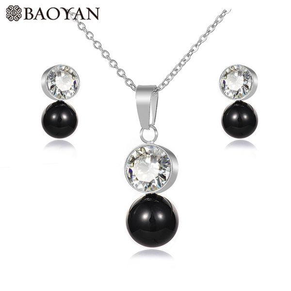 baoyan elegant gold silver chian 8 цвет круглый кристалл перл подвеска женщин из нержавеющей стали ожерелье ювелирных изделий набор для женщ, Slivery;golden
baoyan elegant gold silver chian 8 цвет круглый кристалл перл подвеска женщин из нержавеющей стали ожерелье ювелирных изделий набор для женщ, Slivery;golden
