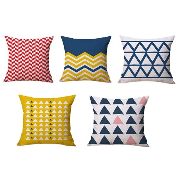 5pcs cushion cover geometric pillow case kids room decorative throw pillow cover for sofa bedroom 45x45cm
5pcs cushion cover geometric pillow case kids room decorative throw pillow cover for sofa bedroom 45x45cm