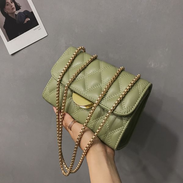 lingge chain bag female 2020 fashion women bag shoulder diagonal