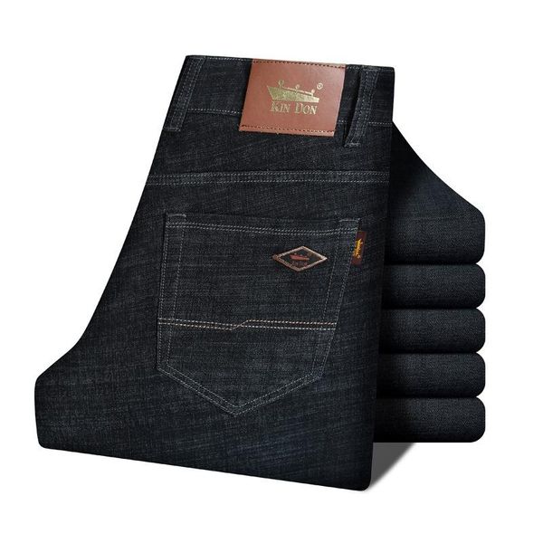 men's designer jeans simple pants black new summer casual thin section stretch hip hop street fashion wide pants, Blue
men's designer jeans simple pants black new summer casual thin section stretch hip hop street fashion wide pants, Blue