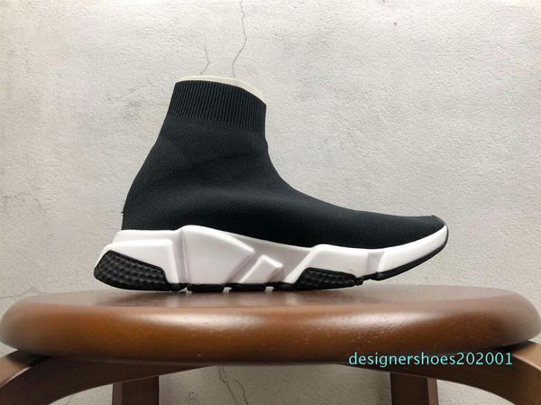 2019 new platform paris speed trainers knit sock shoe original luxury designer mens womens sneakers casual shoes d01, Black
2019 new platform paris speed trainers knit sock shoe original luxury designer mens womens sneakers casual shoes d01, Black