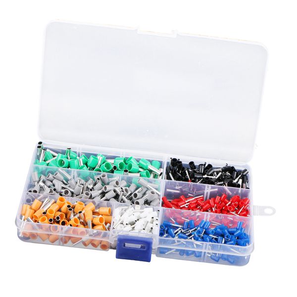 600pcs цветные изолированный обжимные клеммы комплект кабельные наконечники изолированные соединители 
600pcs цветные изолированный обжимные клеммы комплект кабельные наконечники изолированные соединители