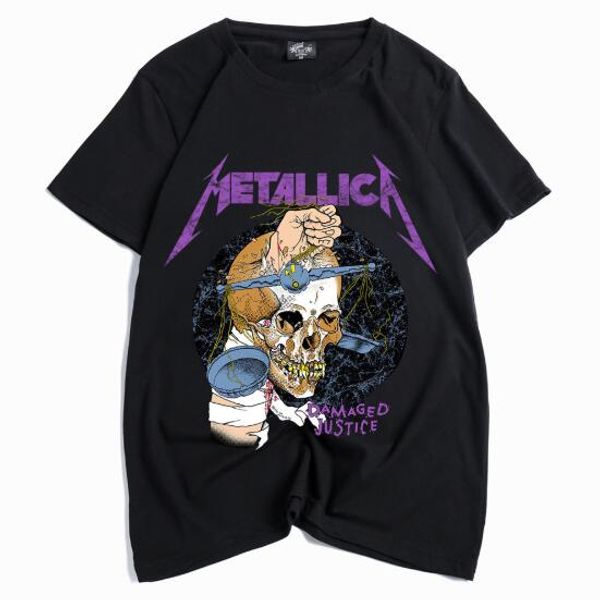 mens summer tshirt metallica metal band print casual fashion style round neck short sleeve summer tee, White;black
mens summer tshirt metallica metal band print casual fashion style round neck short sleeve summer tee, White;black