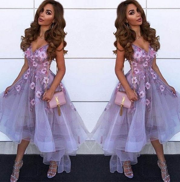 lavender v neck tulle a line homecoming dresses arabic lace applique high low princess short prom party graduation dresses, Blue;pink
lavender v neck tulle a line homecoming dresses arabic lace applique high low princess short prom party graduation dresses, Blue;pink