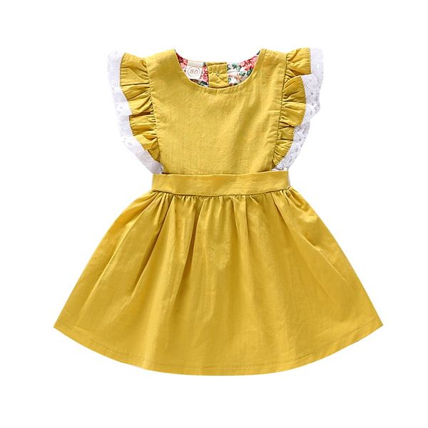 summer casual baby girls solid print sleeveless dress kids toddler pageant sundress, Red;yellow
summer casual baby girls solid print sleeveless dress kids toddler pageant sundress, Red;yellow