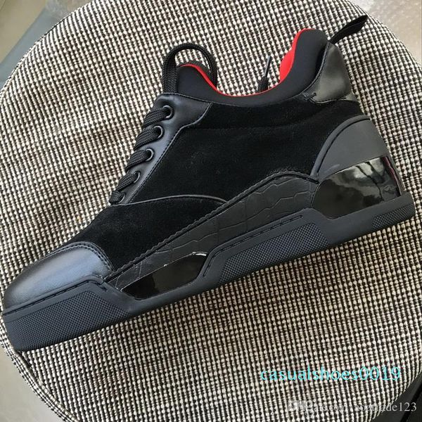 новые rrivals мужчины женщины черная замша натуральная кожа красные нижние кроссовки на платформе, дизайнерские роскошные кроссовки с толсты, Black
новые rrivals мужчины женщины черная замша натуральная кожа красные нижние кроссовки на платформе, дизайнерские роскошные кроссовки с толсты, Black