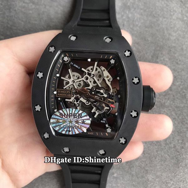 kv version rm 035 gold and ceramic ceramics case japan nh automatic skeleton dial rm035 americas mens watch rubber strap sport watches, Slivery;brown
kv version rm 035 gold and ceramic ceramics case japan nh automatic skeleton dial rm035 americas mens watch rubber strap sport watches, Slivery;brown
