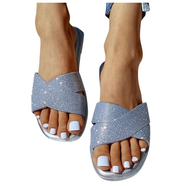 summer women slippers rhinestone bling sequins slides flat soft home flip flops plus size beach slipper casual platform shoes, Black
summer women slippers rhinestone bling sequins slides flat soft home flip flops plus size beach slipper casual platform shoes, Black