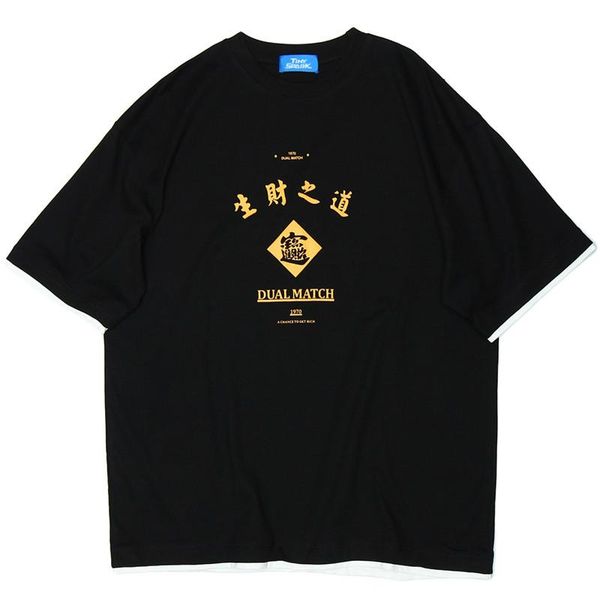 sifan summer 2020 men hip hop t shirt streetwear chinese kanji t-shirt short sleeve cotton harajuku tshirt black tees hiphop new, White;black
sifan summer 2020 men hip hop t shirt streetwear chinese kanji t-shirt short sleeve cotton harajuku tshirt black tees hiphop new, White;black