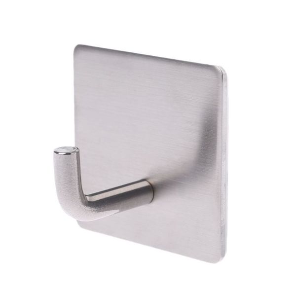304 stainless steel self adhesive bathroom wall door holder hook hanger square strong sticker
304 stainless steel self adhesive bathroom wall door holder hook hanger square strong sticker
