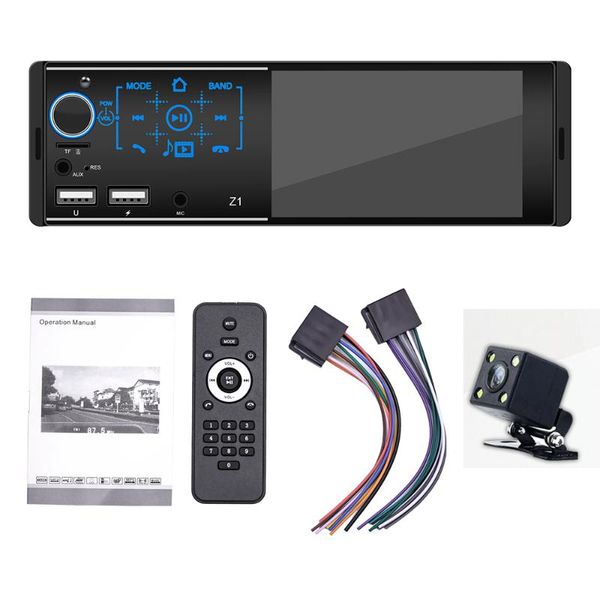 autoradio1 din car radio 4.1" inch touch screen car stereo multimedia mp5 player bluetooth rds dual usb support micphone
autoradio1 din car radio 4.1" inch touch screen car stereo multimedia mp5 player bluetooth rds dual usb support micphone