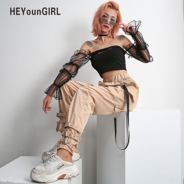 heyoungirl streetwear khaki support cargo брюки capris женщины эластичные высокие талии пузырьки мода хип-хоп лонг брюки, Black;white
heyoungirl streetwear khaki support cargo брюки capris женщины эластичные высокие талии пузырьки мода хип-хоп лонг брюки, Black;white