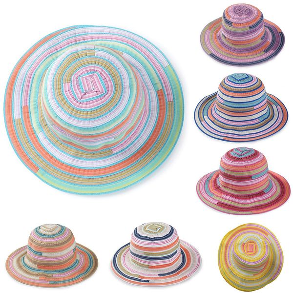 women's striped print collapsible fisherman hat female summer casual fashion fashion sunscreen outdoor cap casquette femme, Blue;gray
women's striped print collapsible fisherman hat female summer casual fashion fashion sunscreen outdoor cap casquette femme, Blue;gray