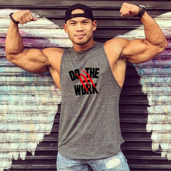 2019 summer brand mens curved hem patchwork gyms stringers do the work vest bodybuilding clothing fitness man tanks top, White;black
2019 summer brand mens curved hem patchwork gyms stringers do the work vest bodybuilding clothing fitness man tanks top, White;black