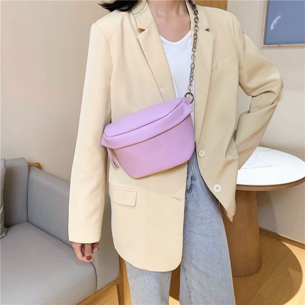 2020 new shoulder bag women's casual fashion korean version of the crossbody chest bag simple ladies chain 
2020 new shoulder bag women's casual fashion korean version of the crossbody chest bag simple ladies chain