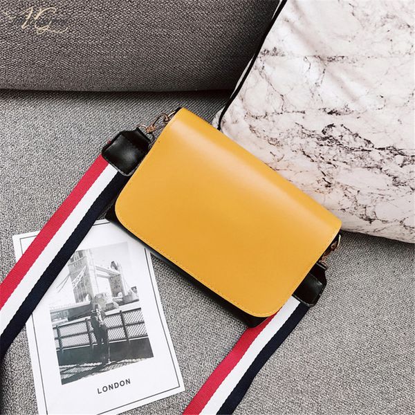 women fashion shoulder stylish crossbody bag messager handbag contrast wide shoulder strap pu leather wild trend female
women fashion shoulder stylish crossbody bag messager handbag contrast wide shoulder strap pu leather wild trend female