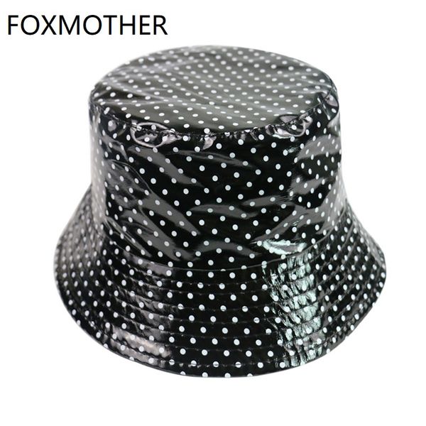 foxmother new black white polka dot print fisherman caps bucket hats women ladies, Blue;gray
foxmother new black white polka dot print fisherman caps bucket hats women ladies, Blue;gray