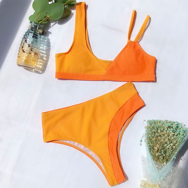 women's swimwear orange swimsuits women 2021 bikini push up high cuts beach bathing suits female beachwear tow pieces biquinis, White;black
women's swimwear orange swimsuits women 2021 bikini push up high cuts beach bathing suits female beachwear tow pieces biquinis, White;black