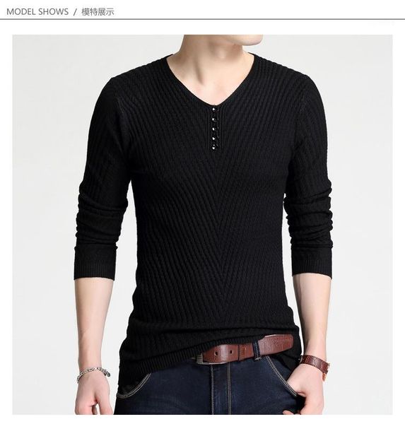 neck swearter spring designer button solid color sweaters males skinny slim autumn fashion casual colthing mens jacquard v, White;black
neck swearter spring designer button solid color sweaters males skinny slim autumn fashion casual colthing mens jacquard v, White;black