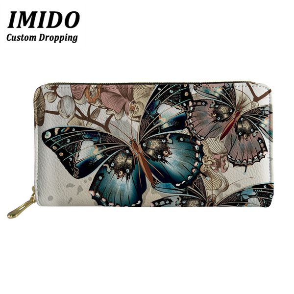 imido 2019 butterfly long wallet women purses fashion coin purse card holder wallets female clutch money bag pu leather wallet, Red;black
imido 2019 butterfly long wallet women purses fashion coin purse card holder wallets female clutch money bag pu leather wallet, Red;black