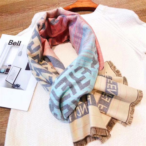 autumn/winter quality cashmere scarf high-end classic brand fashion female scarf size 180*70 luxury scarf letter, Blue;gray
autumn/winter quality cashmere scarf high-end classic brand fashion female scarf size 180*70 luxury scarf letter, Blue;gray