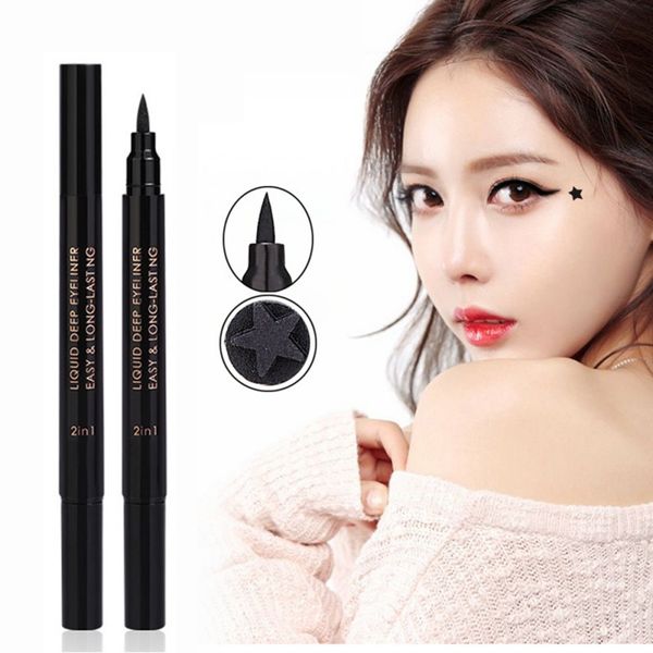 double-ended eyes liner liquid make up pencil waterproof black makeup stamps eyeliner pencil sd63
double-ended eyes liner liquid make up pencil waterproof black makeup stamps eyeliner pencil sd63