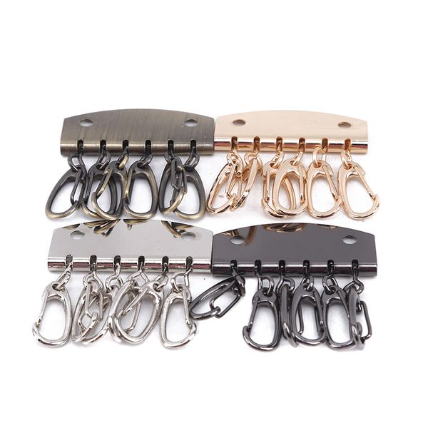 2pcs diy handbag purse inside key ring row metal bag buckles handmade fabric leather craft diy key bag accessories, Black
2pcs diy handbag purse inside key ring row metal bag buckles handmade fabric leather craft diy key bag accessories, Black