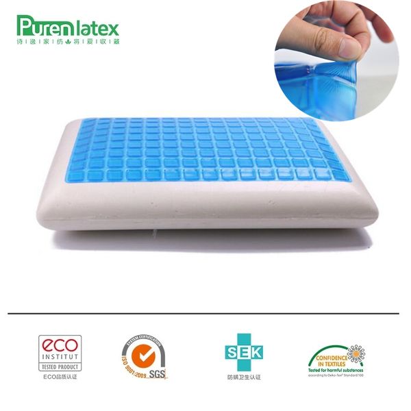purenlatex 60*40*12 silicone gel memory foam summer cool pillow spondylosis and eczema prevented for cervical vertebra healing
purenlatex 60*40*12 silicone gel memory foam summer cool pillow spondylosis and eczema prevented for cervical vertebra healing