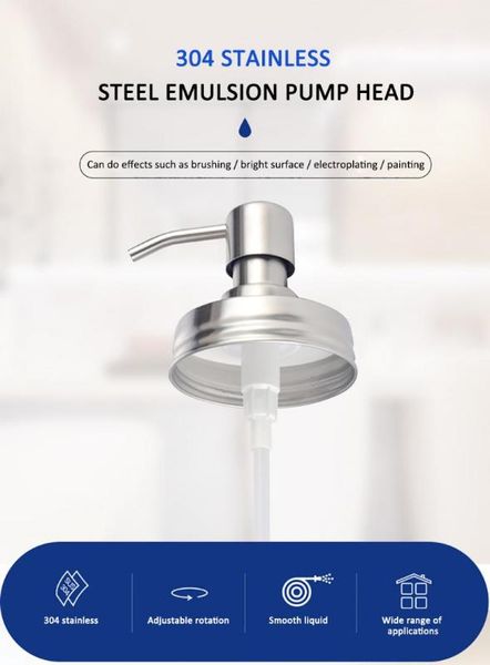 stainless steel liquid soap dispenser jar pump tube dispenser for mason jars home office press tools modern
stainless steel liquid soap dispenser jar pump tube dispenser for mason jars home office press tools modern