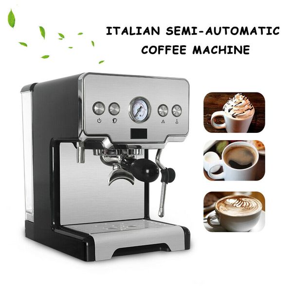 E pre o cappuccino coffee machine milk teamer 15 bar pump pre ure 1 7l tank
E pre o cappuccino coffee machine milk teamer 15 bar pump pre ure 1 7l tank