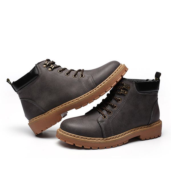 zero more men's shoes men's boots safety boots shoes walking fashion british autumn and winter warm ankle, Black
zero more men's shoes men's boots safety boots shoes walking fashion british autumn and winter warm ankle, Black