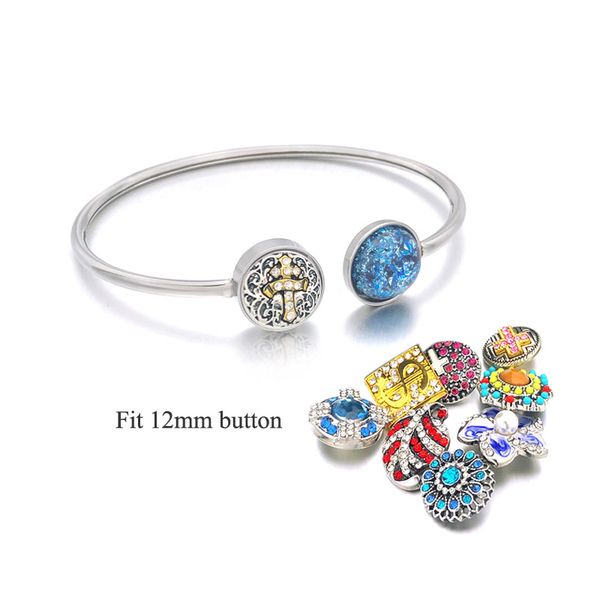fashion interchangeable 020 metal bracelet stainless steel bangle 12mm snap button charms bracelet for women jewelry gift, Golden;silver
fashion interchangeable 020 metal bracelet stainless steel bangle 12mm snap button charms bracelet for women jewelry gift, Golden;silver