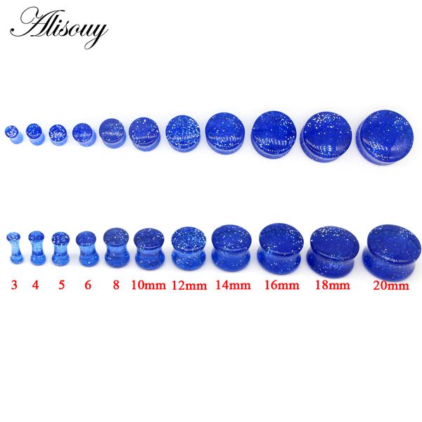 alisouy 1pc acrylic ear plugs and tunnels ear piercing helix saddle ear expanders stretchers earring gauges punk body jewelry, Slivery;golden
alisouy 1pc acrylic ear plugs and tunnels ear piercing helix saddle ear expanders stretchers earring gauges punk body jewelry, Slivery;golden