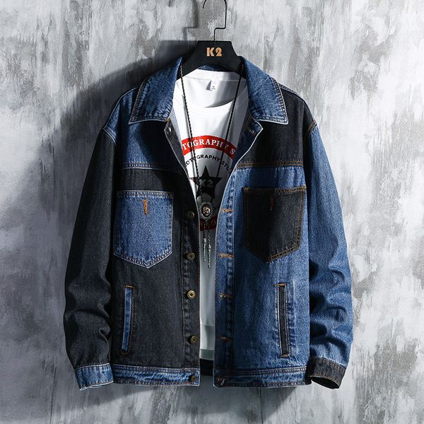 autumn spring 2019 plus size denim jeans jacket men stand collar casual fashion clothes men jacket streetwear r, Black;brown
autumn spring 2019 plus size denim jeans jacket men stand collar casual fashion clothes men jacket streetwear r, Black;brown