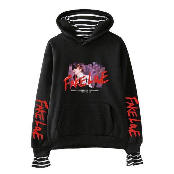 bts album love yourself tear fake love kpop long sleeve stripe hoodies sweatshirt women korean kawaii hooded pullover tracksuit, Black
bts album love yourself tear fake love kpop long sleeve stripe hoodies sweatshirt women korean kawaii hooded pullover tracksuit, Black