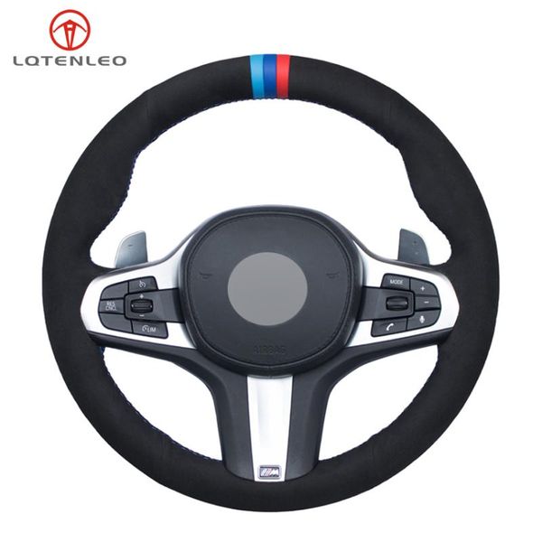 lqtenleo black suede car steering wheel cover for m sport g30 g31 g32 g20 g21 g14 g15 g16 x3 g01 x4 g02 x5 g05
lqtenleo black suede car steering wheel cover for m sport g30 g31 g32 g20 g21 g14 g15 g16 x3 g01 x4 g02 x5 g05