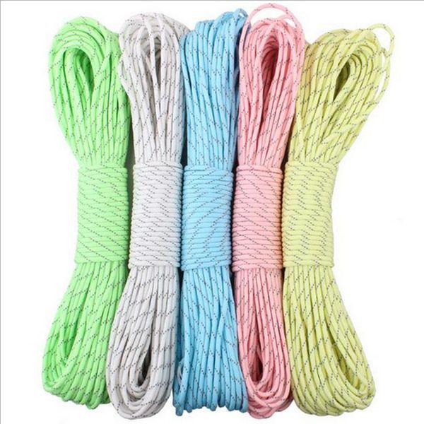 10m colorful 4mm luminous parachute cord 9 core lanyard rope umbrella rope camping survival equipment emergency climbing, Black;white
10m colorful 4mm luminous parachute cord 9 core lanyard rope umbrella rope camping survival equipment emergency climbing, Black;white