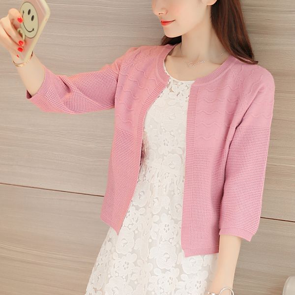 sweater women 2018 women's sweater in spring and autumn, the new korean short all-match loose backing cardigan jacket cardigan, White
sweater women 2018 women's sweater in spring and autumn, the new korean short all-match loose backing cardigan jacket cardigan, White