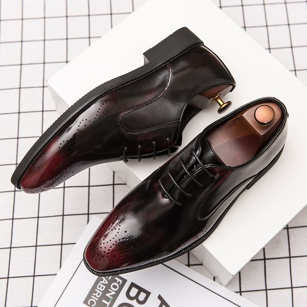 cimim brand men bullock business large size leather shoes new luxury formal wedding shoes italy fashion office men dress, Black
cimim brand men bullock business large size leather shoes new luxury formal wedding shoes italy fashion office men dress, Black