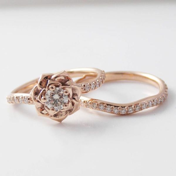 14k rose gold 2s diamond ring jewelry for women wedding bizuteria flower shape diamond gemstone 14k gold ring box, Golden;silver
14k rose gold 2s diamond ring jewelry for women wedding bizuteria flower shape diamond gemstone 14k gold ring box, Golden;silver