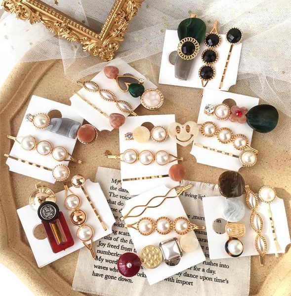 Hair Clip For Girls Retro Barrette Acrylic Hairpins Metal Hair Clips For Women Trendy Hair Styling Tool Hairpin Stick
Hair Clip For Girls Retro Barrette Acrylic Hairpins Metal Hair Clips For Women Trendy Hair Styling Tool Hairpin Stick