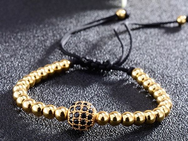 8mm rtjh543 silver gold copper micro pave cz zircon cubic zirconia bracelet adjusted macrame charm braided rope bangles, Black
8mm rtjh543 silver gold copper micro pave cz zircon cubic zirconia bracelet adjusted macrame charm braided rope bangles, Black