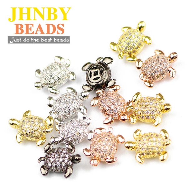 jhnby 4pcs turtle pendants copper spacer beads micro pave zircon animal charms loose beads jewelry bracelet making diy findings, Silver
jhnby 4pcs turtle pendants copper spacer beads micro pave zircon animal charms loose beads jewelry bracelet making diy findings, Silver