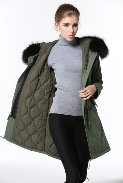 4 colours black raccoon fur trim meifeng women snow jacket with ykk zipper army green down fill lining army green long parkas
4 colours black raccoon fur trim meifeng women snow jacket with ykk zipper army green down fill lining army green long parkas