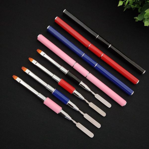 nail art double-headed dual-use steel push manicure brush ptherapy crystal pen quickly extend glue extraction color embossing, Yellow
nail art double-headed dual-use steel push manicure brush ptherapy crystal pen quickly extend glue extraction color embossing, Yellow