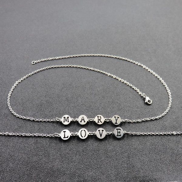 316l stainless steel english name design, customizes personalized name commemorative jewelry, Black
316l stainless steel english name design, customizes personalized name commemorative jewelry, Black