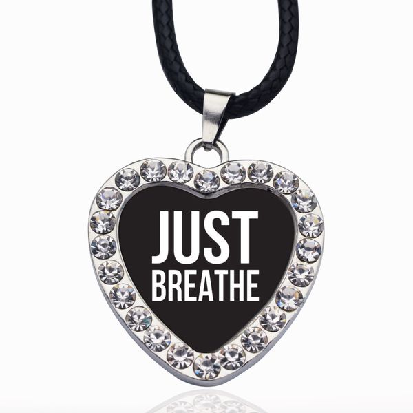 just breathe black circle charm necklace for crystal stars pendant chain necklaces & chokers fashion jewelry, Bronze;silver
just breathe black circle charm necklace for crystal stars pendant chain necklaces & chokers fashion jewelry, Bronze;silver