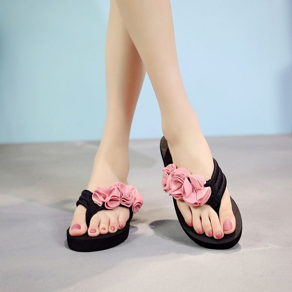 litthing summer ladies flat flip flops casual floral design shoes woman flower slipper indoor outdoor flip-flops beach shoes, Black
litthing summer ladies flat flip flops casual floral design shoes woman flower slipper indoor outdoor flip-flops beach shoes, Black