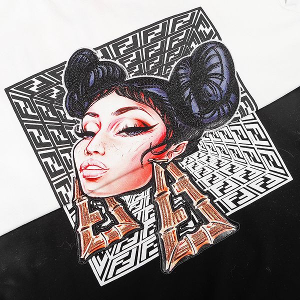 new arrival womens designer t-shirt fashion brand 2020 summer figure print casual leisure time t shirts luxury s-2xl tee, White
new arrival womens designer t-shirt fashion brand 2020 summer figure print casual leisure time t shirts luxury s-2xl tee, White